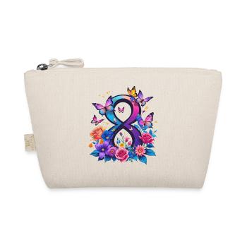 Women's Day 8 March Together for Strength & Freedom - Organic Pouch - nature - Front