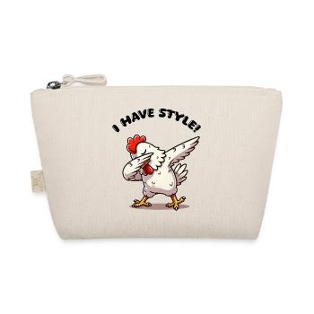 dabbing chicken - Organic Pouch - nature - Front