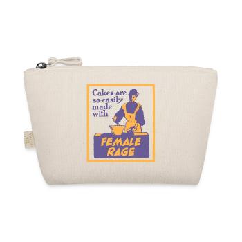 Cakes Made with Female Rage - Organic Pouch - nature - Front