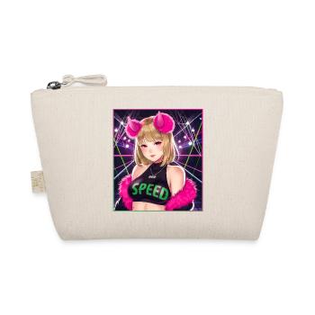 Rave girl - Organic Pouch - nature - Front