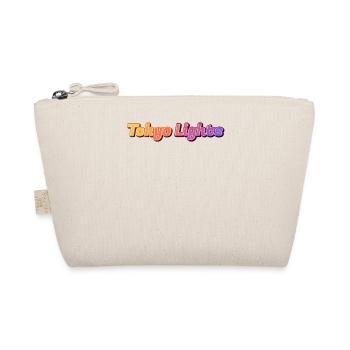 Tokyo Lights Neon Script - Organic Pouch - nature - Front