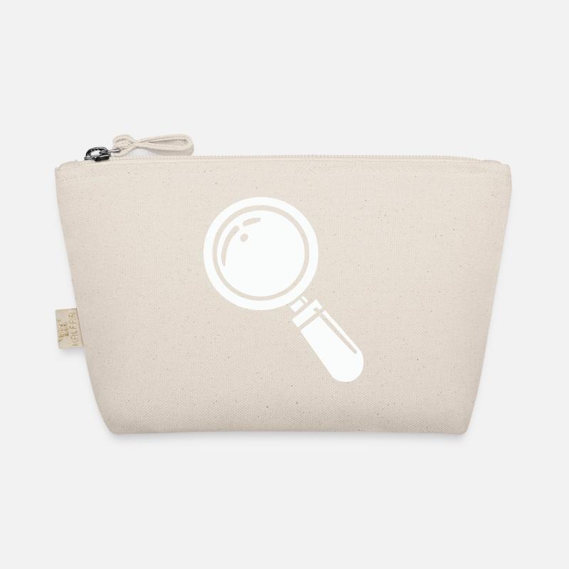 magnifying glass Organic Pouch