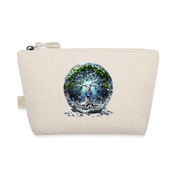 Light and shadow: the mystical Tree of Life. - Organic Pouch - nature - Front