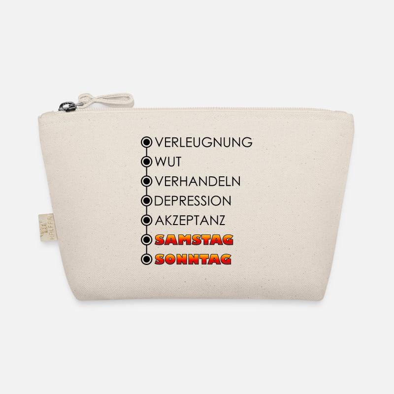 Wochentage / Wochenzyklus - Bio-Täschchen - Natur