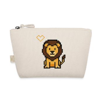 Lion Pixel - Trousse biologique - nature - Devant