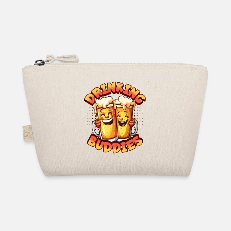 Beer Drinking Buddies Partnerlook Beer Mugs Funny Organic Pouch