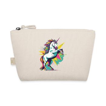 Licorne Coloré Pop Art Magie Fantasy Conte de fées Magie - Trousse biologique - nature - Devant