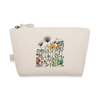 Blumen - Bio-Täschchen - Natur - Vorne