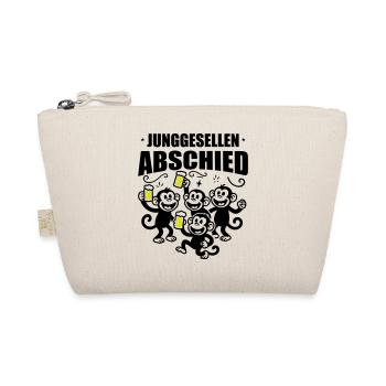 Junggesellenabschied Jga Affen Bier - Bio-Täschchen - Natur - Vorne