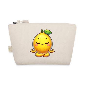 Dessin animé mignon Citron Yoga Relaxation Chill Relax - Trousse biologique - nature - Devant