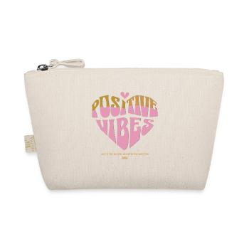 Positive Vibes – Good Energy - Organic Pouch - nature - Front