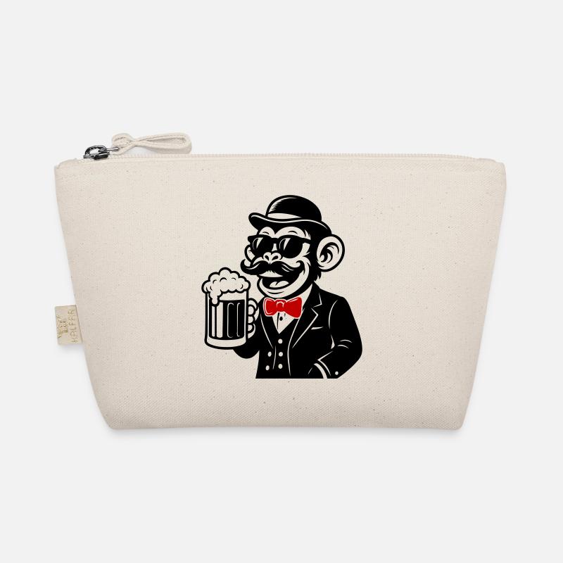 Affe Bier Sir Bio-Täschchen