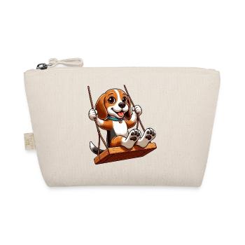 Beagle joyeux sur balançoire chien de terrain de jeu - Trousse biologique - nature - Devant