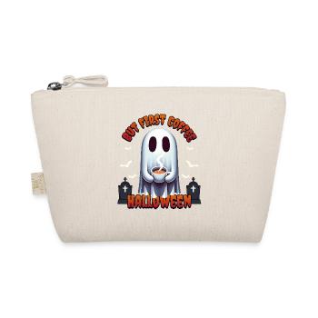 But First Coffee Halloween - Organic Pouch - nature - Front