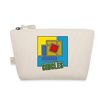 Abstraction of Squares - Organic Pouch - nature - Front