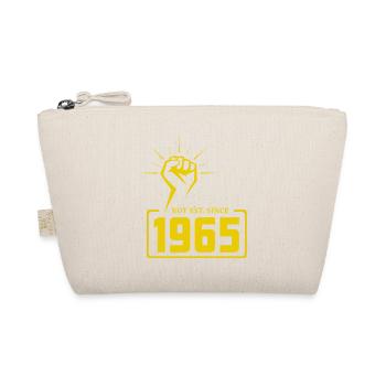 Retro Revolution 1965 T-Shirt Design - Organic Pouch - nature - Front