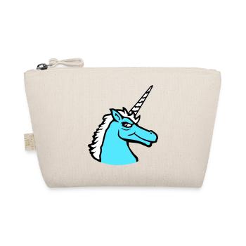 Licorne Cool Guy Sourire Maléfique Cheval de dessin animé - Trousse biologique - nature - Devant