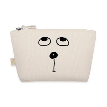 Drôle de visage de chat - Trousse biologique - nature - Devant