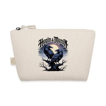 Hugin and Munin - Guardians of Thoughts - Organic Pouch - nature - Front
