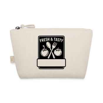 Fresh and tasty - LAST NAME FIRST NAME - Organic Pouch - nature - Front