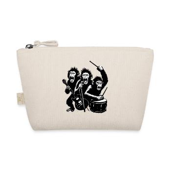 Expressive Monkey Rock Band | The Monkey Dance - Organic Pouch - nature - Front