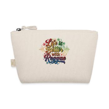 La vie est meilleure avec le reggae – Jamaica Rasta Vibes - Trousse biologique - nature - Devant