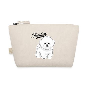 Furchtloser Pudel - Bio-Täschchen - Natur - Vorne