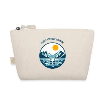 Baignade dans un lac de montagne dans les Alpes Sports d’hiver Logo - Trousse biologique - nature - Devant