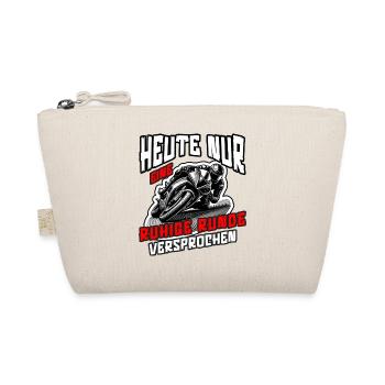 Motorbike - Just a quiet lap promised today - Organic Pouch - nature - Front