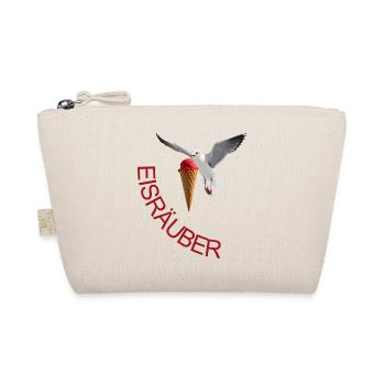 Möwe mit Eiscreme Eisräuber - Organic Pouch - nature - Front