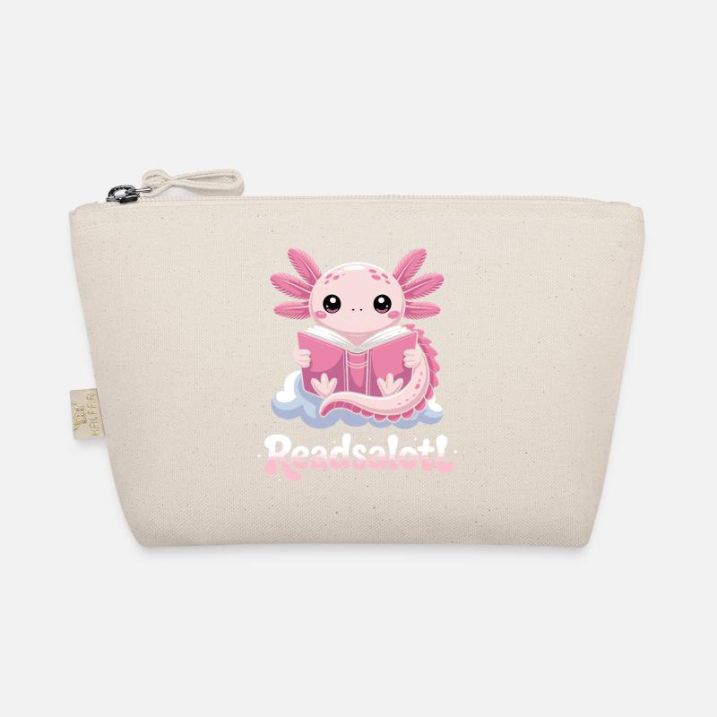 Readsalotl Axolotl-Lesebücher - Bio-Täschchen - Natur
