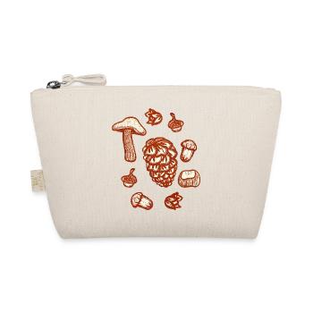 Illustration de décoration d'automne rustique - Trousse biologique - nature - Devant