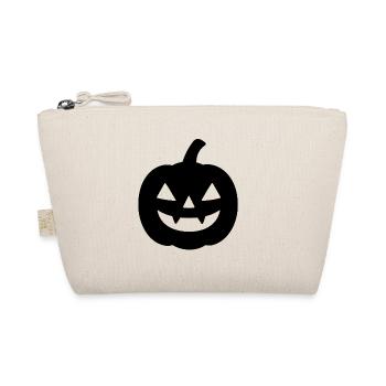 Masque de citrouille effrayante Halloween Design - Trousse biologique - nature - Devant