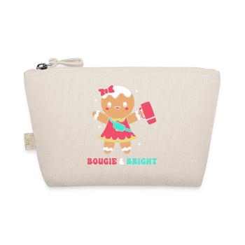 Gingerbread Christmas Gingerbread Man Gingerbread - Organic Pouch - nature - Front