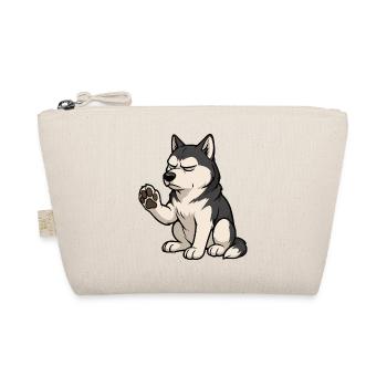 Husky Huskies Husky Owners Husky Owners Husky Fans - Organic Pouch - nature - Front
