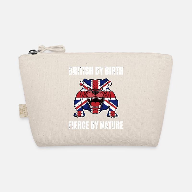 Britische Bulldogge Bio-Täschchen