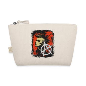 Punk Rock Girl - Organic Pouch - nature - Front