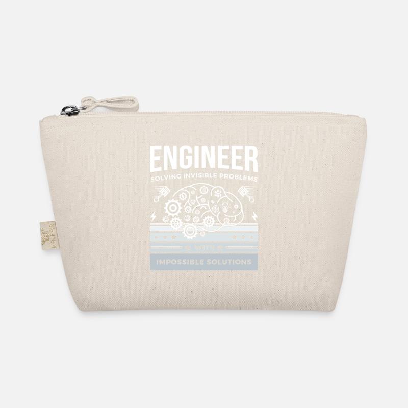 ENGINEER – Solving Invisible Problems T-Shirt Organic Pouch