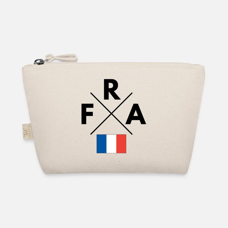 Drapeau français avec FRA Trousse biologique