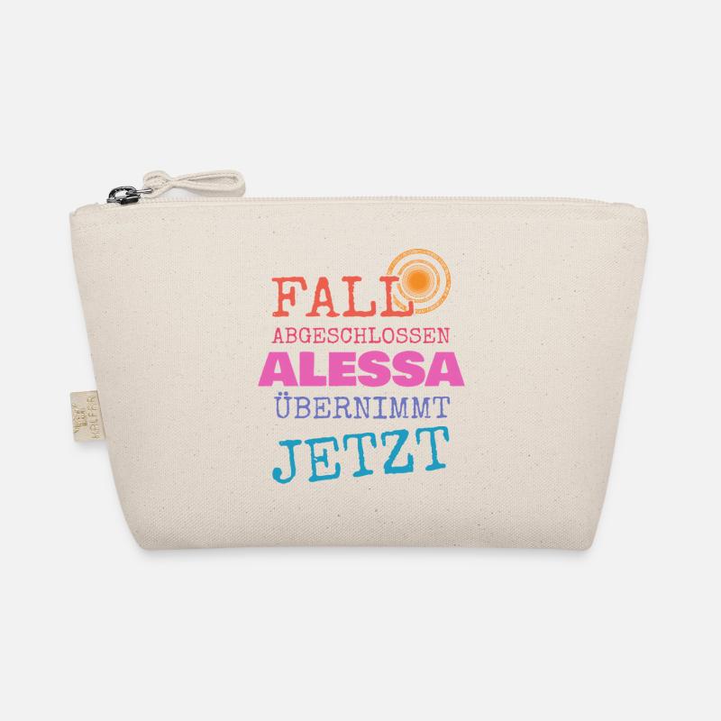 Alessa as a given name Organic Pouch