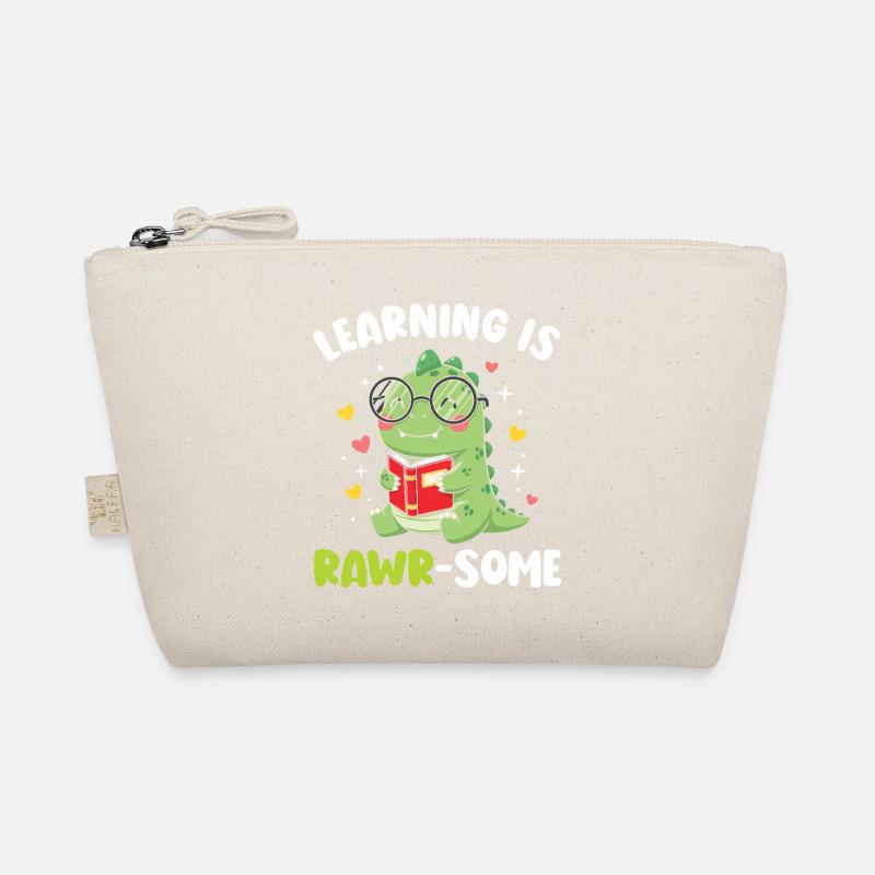 Dinosaur Kindergarten Elementary Kids Organic Pouch