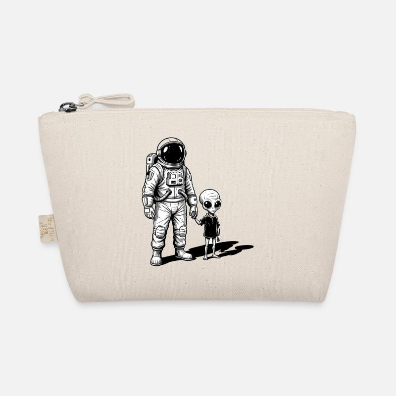 Astronaute et extraterrestre main dans la main Trousse biologique