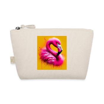 Flamingo - Bio-Täschchen - Natur - Vorne