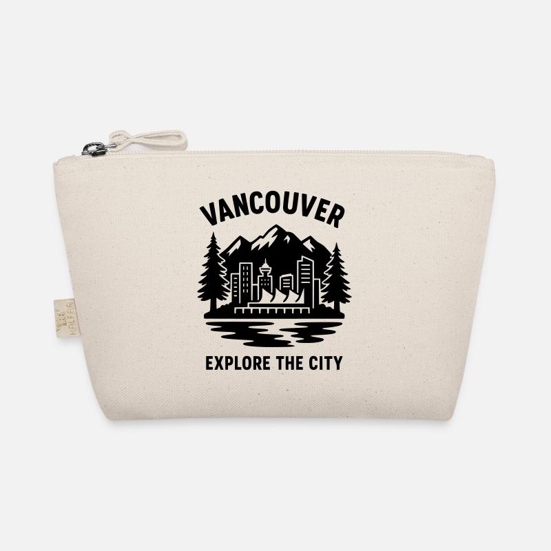 vancouver silhouette - Bio-Täschchen - Natur