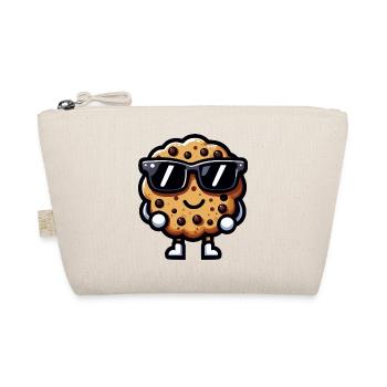 Cookie Chic Dark Glasses - Organic Pouch - nature - Front