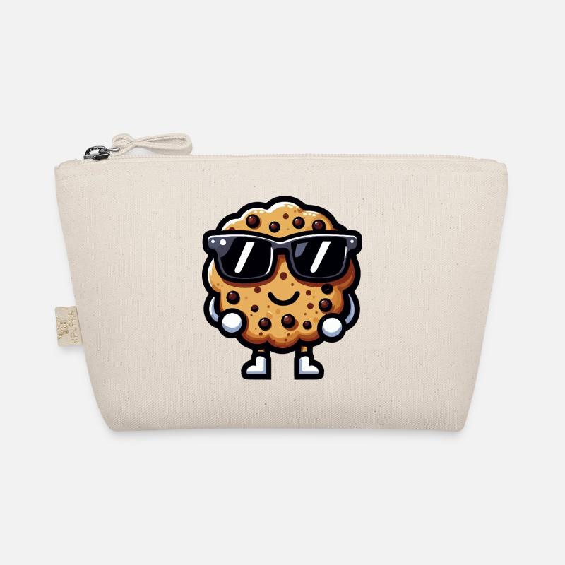 Cookie Chic Dunkle Brille Bio-Täschchen