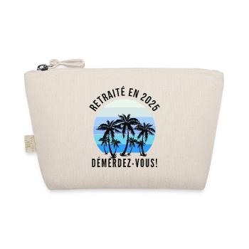 Retired in 2025 Get Started! Gift Humor Future - Trousse biologique - nature - Devant
