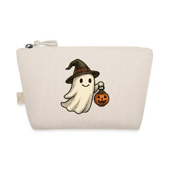 Mignon fantôme d’Halloween pour les enfants - Trousse biologique - nature - Devant