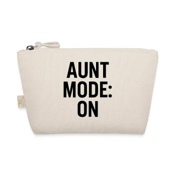 Aunt Mode On - Humour drôle pour les tantes - Trousse biologique - nature - Devant