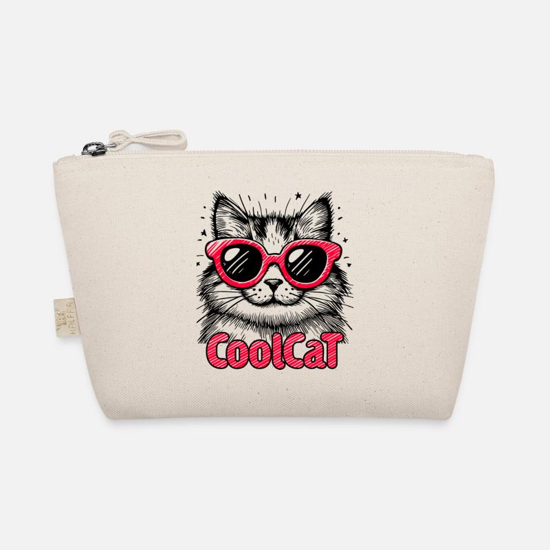 Coole Katze 1 Bio-Täschchen